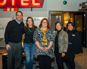 SLS staff in their new office space