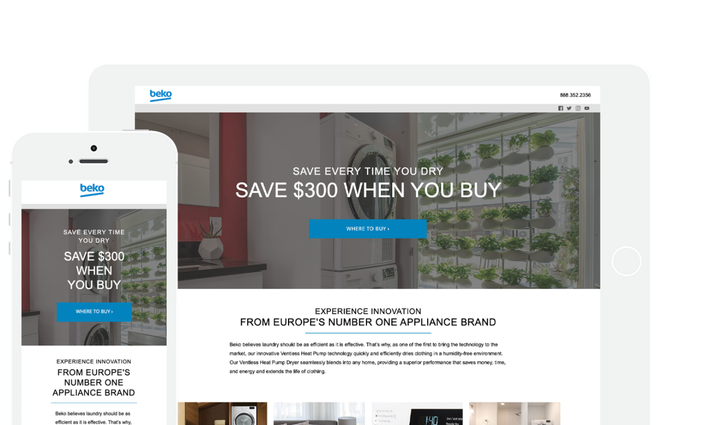 clientportfolio_beko_1312x792_img01 phone and tablet display Beko website