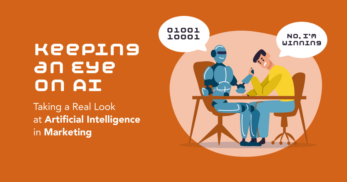 image reading "keeping an eye on AI"